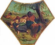 Eugene Delacroix Babylonische Gefangenschaft USA oil painting artist